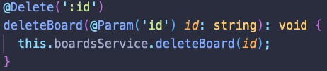 Delete Service
