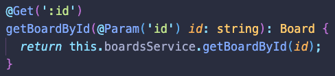 get Service single