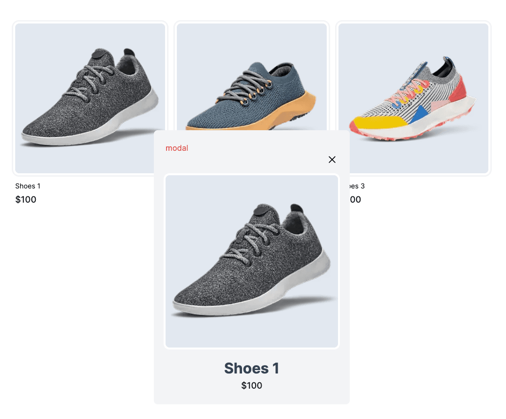 @modal - /product/1